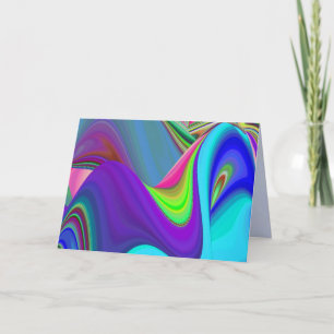 Summerfeeling , Abstract 3D Rainbowart Announcement