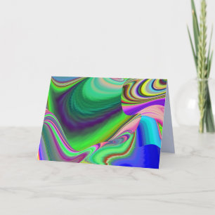 Summerfeeling , Abstract 3D Rainbowart Announcement