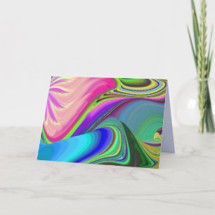 Summerfeeling , Abstract 3D Rainbowart Announcement