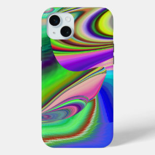 Summerfeeling , Abstract 3D Rainbowart iPhone 15 Mini Case