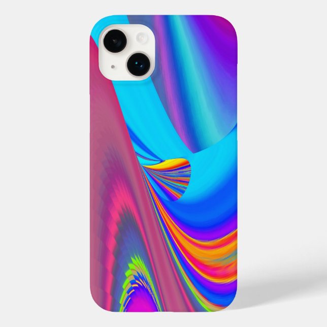 Summerfeeling , Abstract 3D Rainbowart Case-Mate iPhone Case (Back)