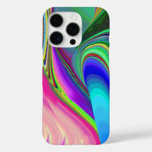 Summerfeeling , Abstract 3D Rainbowart iPhone 16 Pro Case