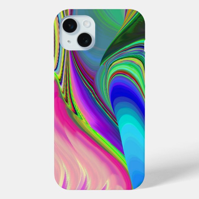 Summerfeeling , Abstract 3D Rainbowart Case-Mate iPhone Case (Back)