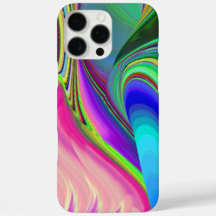 Summerfeeling , Abstract 3D Rainbowart iPhone 16 Pro Max Case