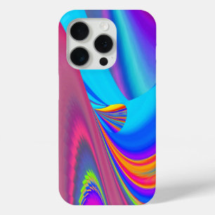 Summerfeeling , Abstract 3D Rainbowart iPhone 15 Pro Case