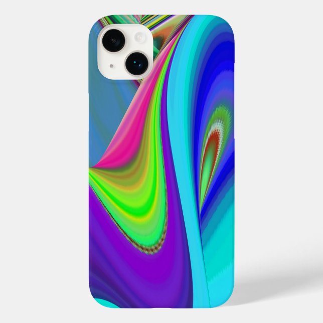 Summerfeeling , Abstract 3D Rainbowart Case-Mate iPhone Case (Back)