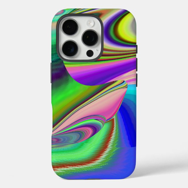 Summerfeeling , Abstract 3D Rainbowart Case-Mate iPhone Case (Back)