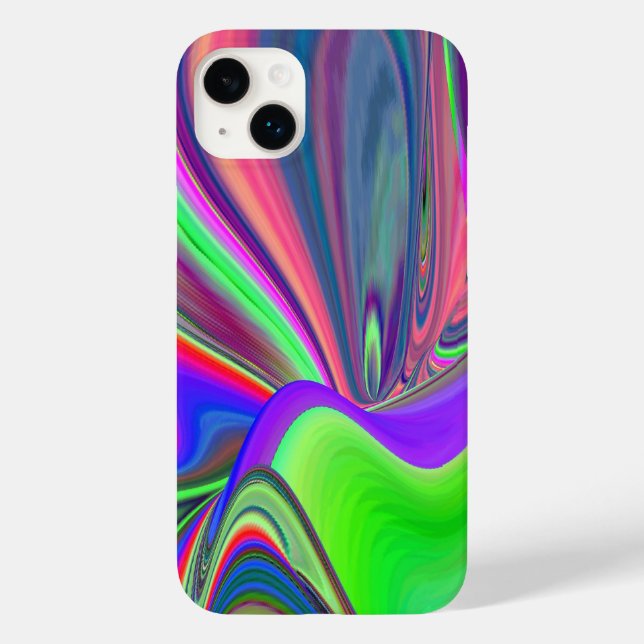 Summerfeeling , Abstract 3D Rainbowart Case-Mate iPhone Case (Back)