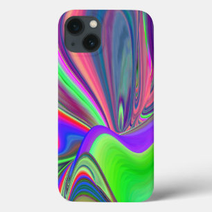 Summerfeeling , Abstract 3D Rainbowart iPhone 13 Case
