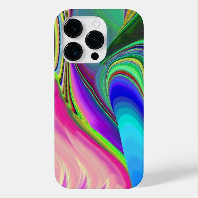 Summerfeeling , Abstract 3D Rainbowart Case-Mate iPhone Case (Back)
