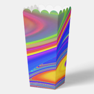 Summerfeeling , Abstract 3D Rainbowart Favour Box