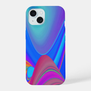 Summerfeeling , Abstract 3D Rainbowart iPhone 15 Case