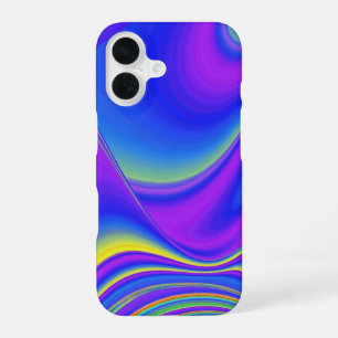 Summerfeeling , Abstract 3D Rainbowart iPhone 16 Case