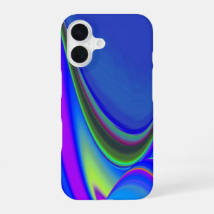 Summerfeeling , Abstract 3D Rainbowart iPhone 16 Case