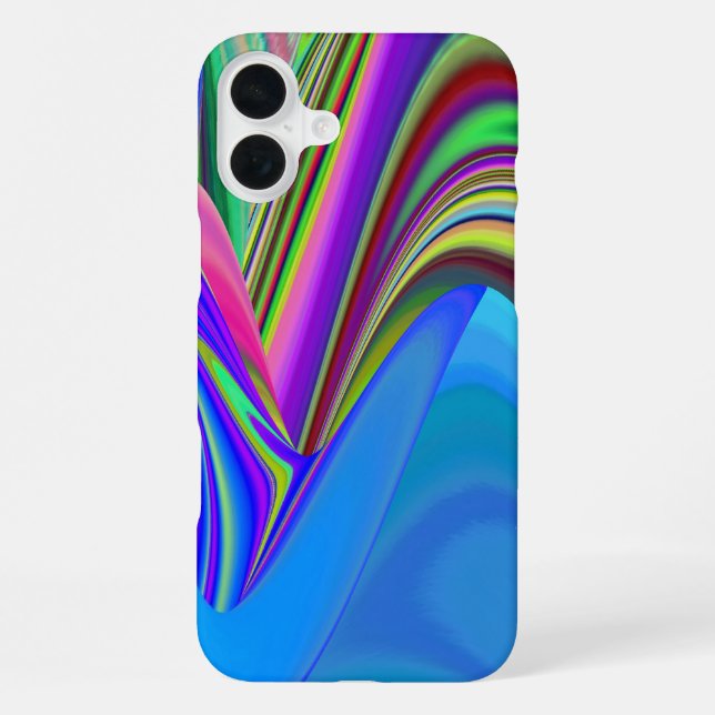 Summerfeeling , Abstract 3D Rainbowart iPhone Case (Back)