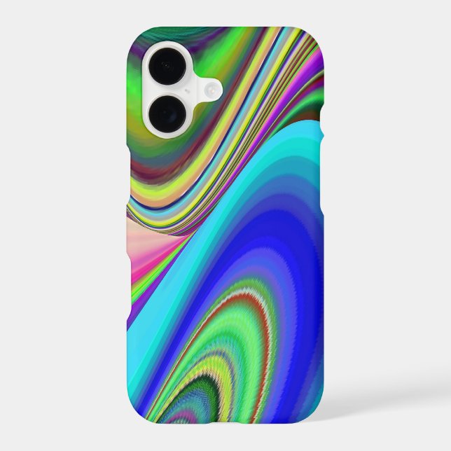 Summerfeeling , Abstract 3D Rainbowart iPhone Case (Back)