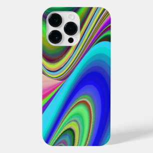 Summerfeeling , Abstract 3D Rainbowart iPhone 14 Pro Max Case