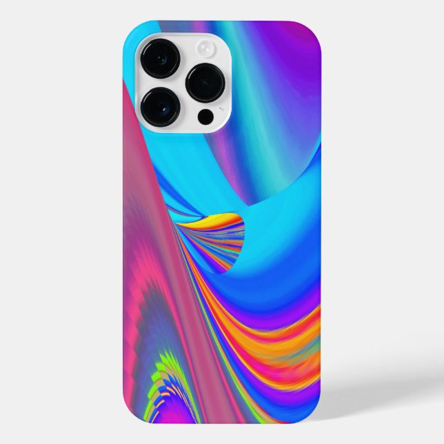 Summerfeeling , Abstract 3D Rainbowart iPhone Case (Back)