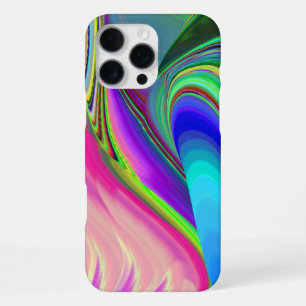 Summerfeeling , Abstract 3D Rainbowart iPhone 16 Pro Max Case