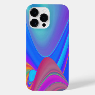 Summerfeeling , Abstract 3D Rainbowart iPhone 14 Pro Max Case