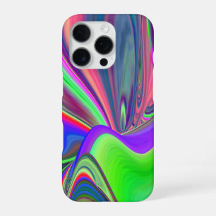 Summerfeeling , Abstract 3D Rainbowart iPhone 16 Pro Case