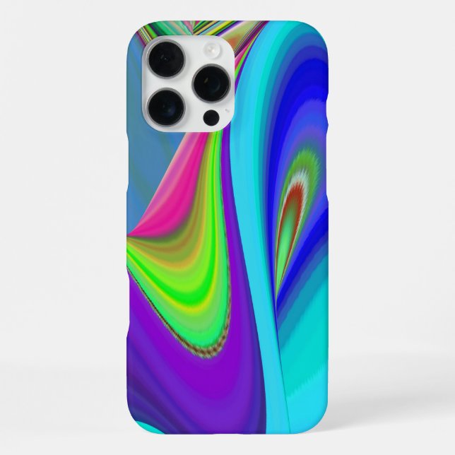 Summerfeeling , Abstract 3D Rainbowart iPhone Case (Back)
