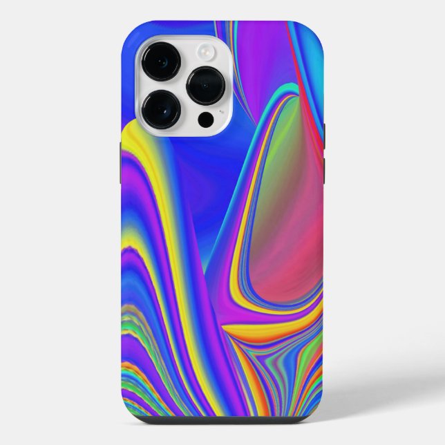 Summerfeeling , Abstract 3D Rainbowart iPhone Case (Back)