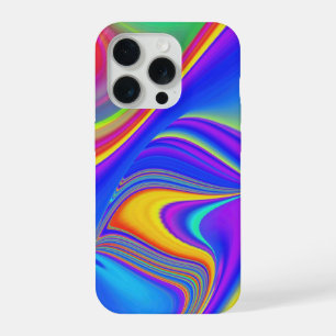 Summerfeeling , Abstract 3D Rainbowart iPhone 15 Pro Case