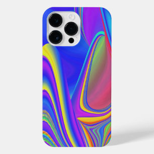 Summerfeeling , Abstract 3D Rainbowart iPhone 14 Pro Max Case