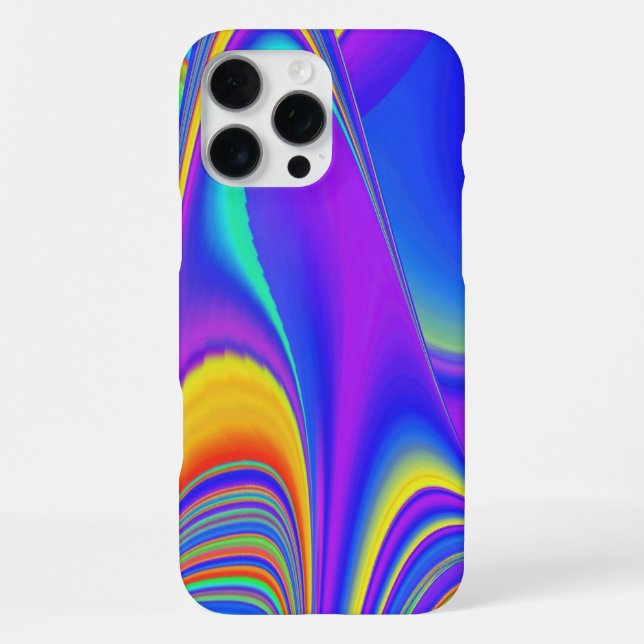 Summerfeeling , Abstract 3D Rainbowart iPhone Case (Back)