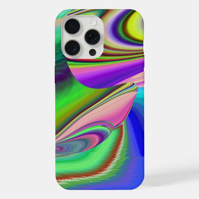 Summerfeeling , Abstract 3D Rainbowart iPhone Case (Back)