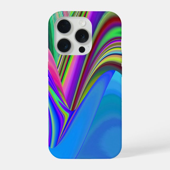Summerfeeling , Abstract 3D Rainbowart iPhone Case (Back)