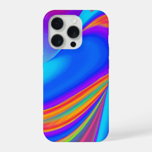 Summerfeeling , Abstract 3D Rainbowart iPhone 15 Pro Case