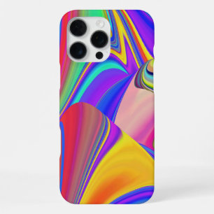 Summerfeeling , Abstract 3D Rainbowart iPhone 16 Pro Max Case