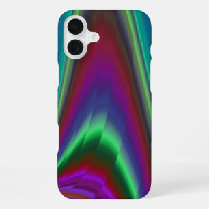 Summerfeeling , Abstract 3D Rainbowart iPhone 16 Plus Case