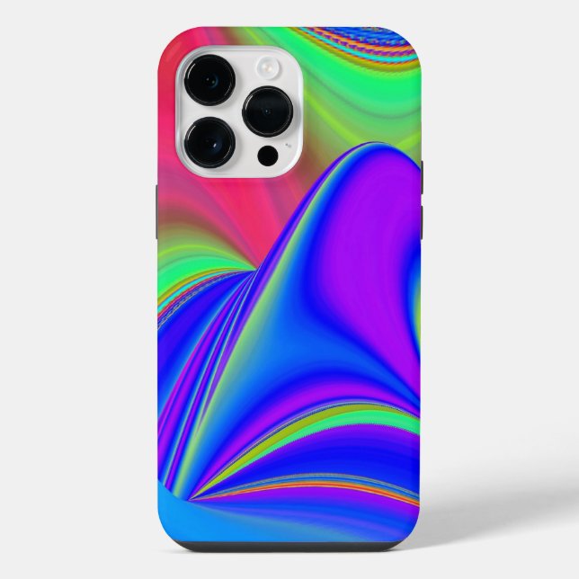 Summerfeeling , Abstract 3D Rainbowart iPhone Case (Back)