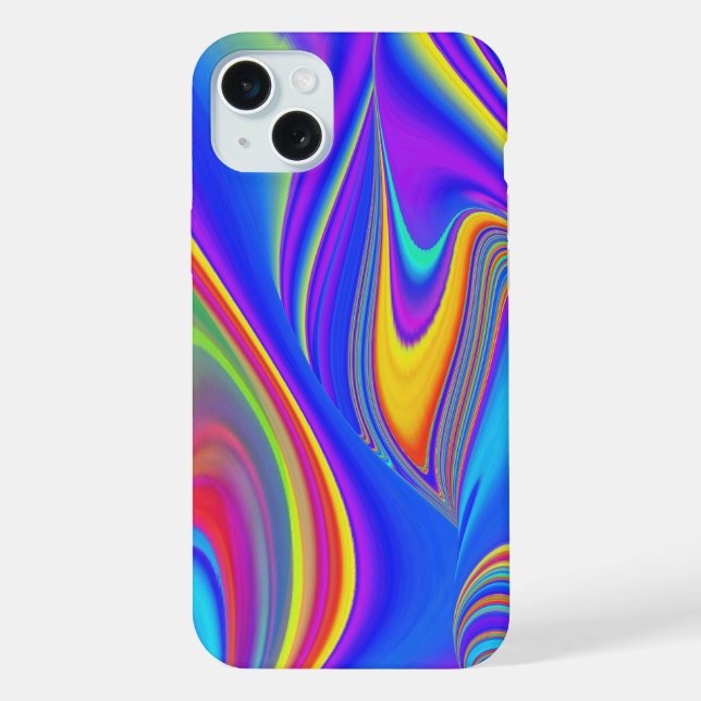 Summerfeeling , Abstract 3D Rainbowart iPhone Case (Back)
