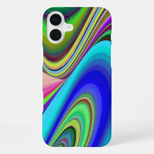 Summerfeeling , Abstract 3D Rainbowart iPhone Case (Back)