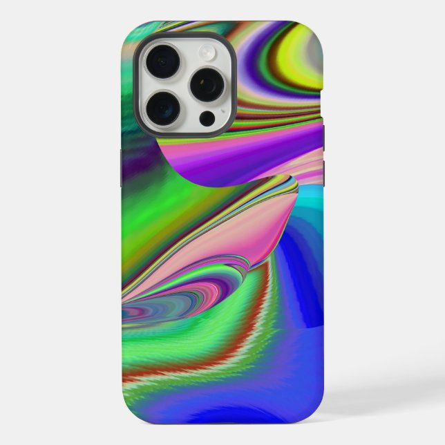 Summerfeeling , Abstract 3D Rainbowart iPhone Case (Back)