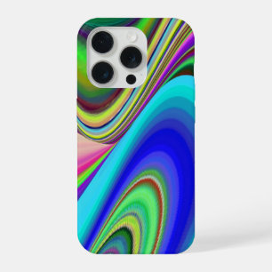 Summerfeeling , Abstract 3D Rainbowart iPhone 15 Pro Case