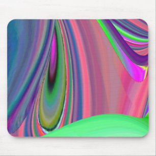 Summerfeeling , Abstract 3D Rainbowart Mouse Pad