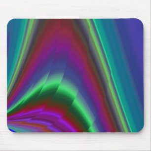 Summerfeeling , Abstract 3D Rainbowart Mouse Pad