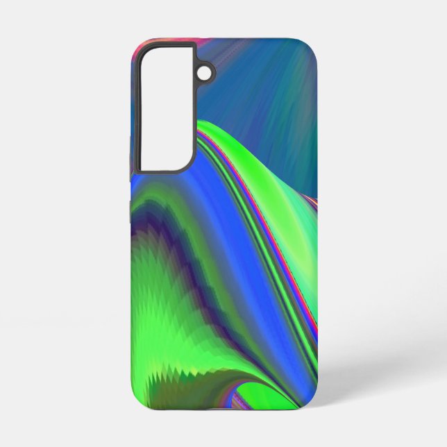 Summerfeeling , Abstract 3D Rainbowart Samsung Galaxy S22 Case (Back)