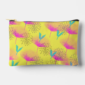 Summerfeeling, hand-drawn pattern accessory pouch