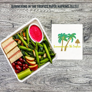 Summering In The Tropics  Napkin