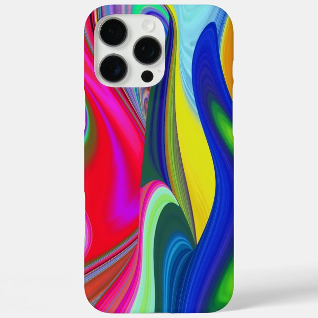 Summerrainbow , Abstract 3D Rainbowart Case-Mate iPhone Case (Back)