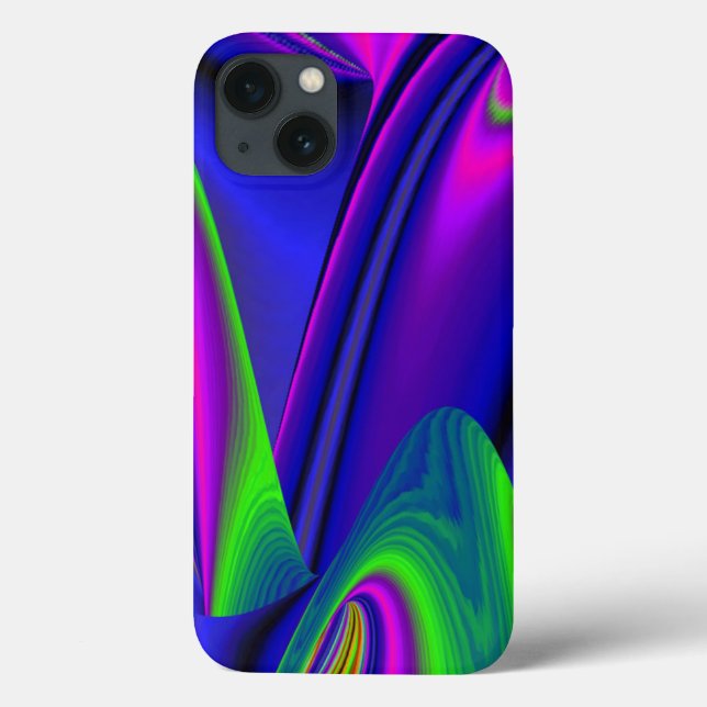 Summerrainbow , Abstract 3D Rainbowart Case-Mate iPhone Case (Back)