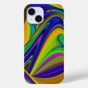 Summerrainbow , Abstract 3D Rainbowart iPhone 15 Case