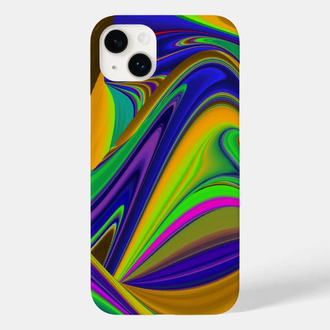 Summerrainbow , Abstract 3D Rainbowart Case-Mate iPhone Case (Back)