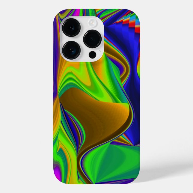 Summerrainbow , Abstract 3D Rainbowart Case-Mate iPhone Case (Back)